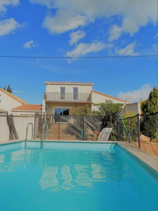 Grande Villa Neuve Avec Piscine Pres Mer Et Sete Баларюк-ле-Бен Екстериор снимка
